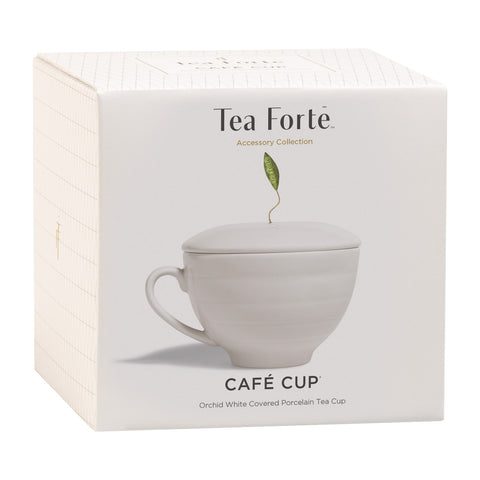 Mariposa Tea Bundle with 20 Pyramid Infusers, 2 Café Cups and 2 Tea Trays