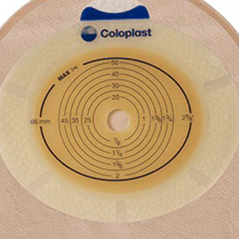 Coloplast Ostomy Pouch SenSura® EasiClose™ 15524 One-Piece System 11-1/2 Inch Length, Maxi Flat, Pre-Cut 1-3/8 Inch Stoma Drainable