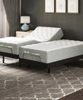 Ghostbed Hybrid 12" Medium-Plush Mattress with Luxury Adjustable Base