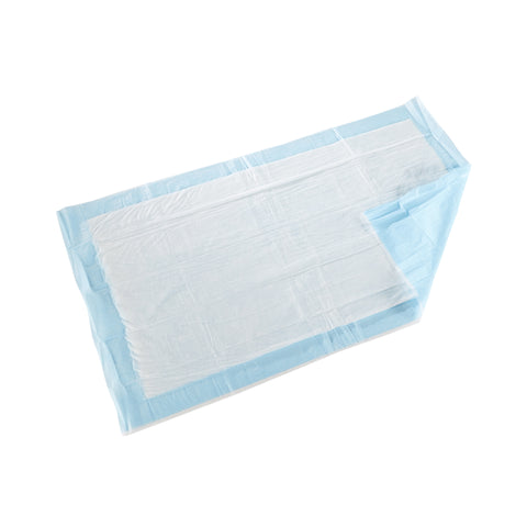 Disposable Underpad McKesson Classic Plus 23 X 36 Inch Fluff Mat Light Absorbency #UPLT2336