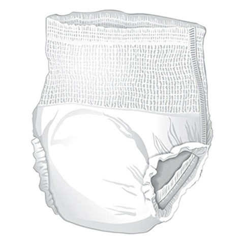 Absorbent Underwear McKesson Ultra Pull On with Tear Away Seams Adult Large Unisex Disposable Heavy Absorbency #UWBLG