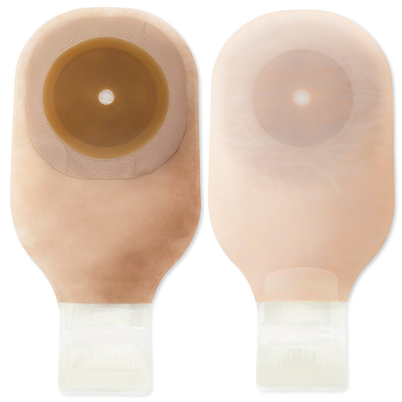 Hollister Ostomy Pouch Premier™ 8331 One-Piece System 12 Inch Length Flat, Trim to Fit Up to 2-1/2 Inch Stoma Drainable