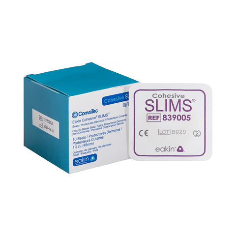 ConvaTec Ostomy Barrier Seal Eakin Cohesive® Slim, Outer Diameter 2 Inch, Thickness 1/8 Inch #839005