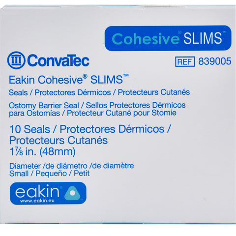 ConvaTec Ostomy Barrier Seal Eakin Cohesive® Slim, Outer Diameter 2 Inch, Thickness 1/8 Inch #839005