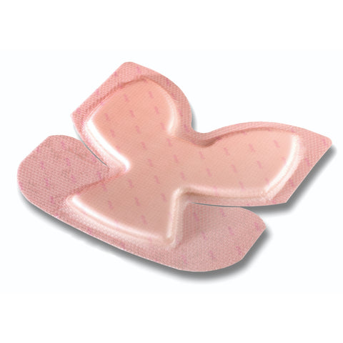 Smith & Nephew Foam Dressing Allevyn Gentle Border Heel 9 X 9-1/8 Inch With Border Film Backing Silicone Gel Adhesive Heel Sterile #66800506