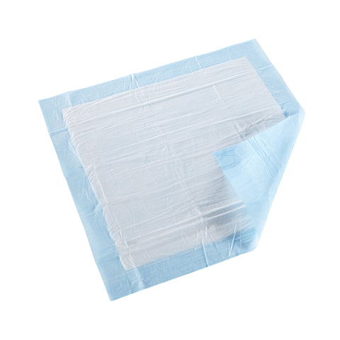 Disposable Underpad McKesson Classic Plus 23 X 24 Inch Fluff Mat Light Absorbency #UPLT2324