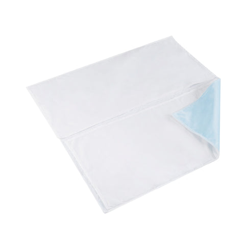 Reusable Underpad Dignity® Washable Sheet Protector Tuckable 35 X 35 Inch Cotton Moderate Absorbency #34018