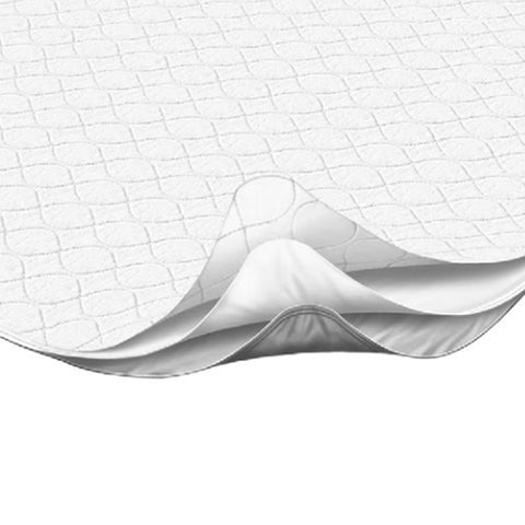 Reusable Underpad Dignity® Washable Sheet Protector 35 X 35 Inch Cotton Moderate Absorbency #34016