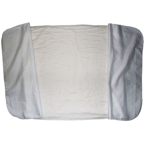 Reusable Underpad Birdseye Tuckable 34 X 36 Inch Polyester / Rayon Heavy Absorbency #BV7136DSPB