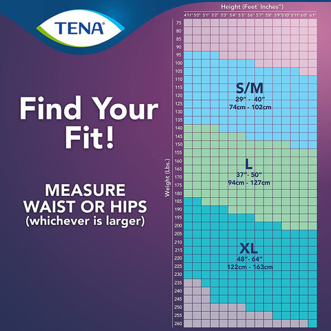 Absorbent Underwear TENA® Women™ Super Plus Pull On with Tear Away Seams Adult X-Large Female Disposable Heavy Absorbency #54287
