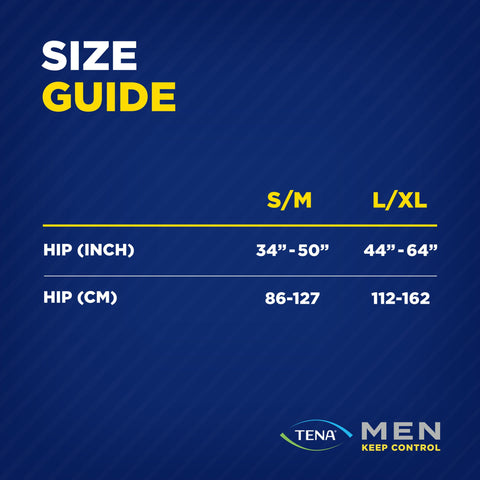 Absorbent Underwear TENA® MEN™ Maximum Plus Pull On with Tear Away Seams Adult Small / Medium Male Disposable Heavy Absorbency #81780