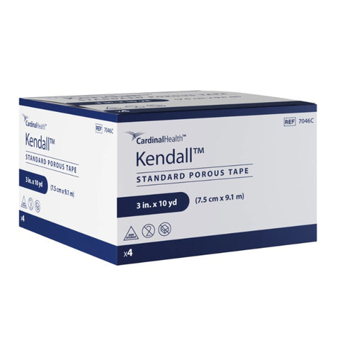 Medical Tape Kendall™ Standard Porous High Adhesion Cloth White NonSterile