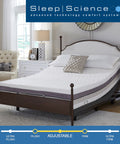 13" Iflip Napa Memory Foam and Latex Mattress with Adjustable Power Base