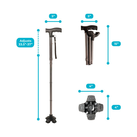 Stander Wonder Cane#7510-BW, 1 EACH
