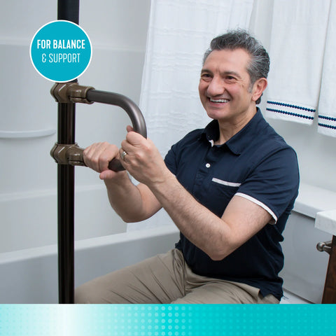 Signature Life Single Grab Bar Accessory # 7627-DB, 1 EACH
