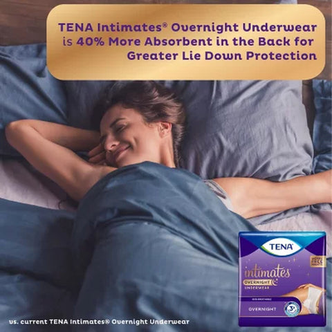 TENA Intimates Overnight Underwear, Choose Size