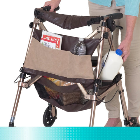 Signature Life Basket for Elite Travel Rollator # 7671, 1 EACH