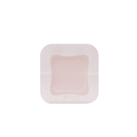 Smith & Nephew Thin Foam Dressing Allevyn Gentle Border Lite 3 X 3 Inch With Border Film Backing Silicone Gel Adhesive Square Sterile #66800834