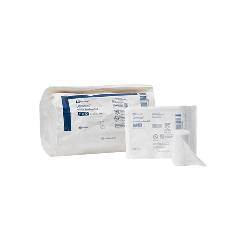 Conforming Bandage Dermacea™ Cotton / Polyester 1-Ply Roll Shape Sterile