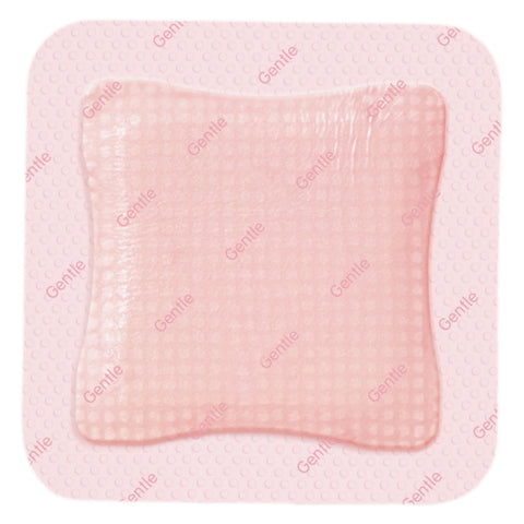 Smith & Nephew Thin Foam Dressing Allevyn Gentle Border Lite 2 X 2 Inch With Border Film Backing Silicone Gel Adhesive Square Sterile #66800833