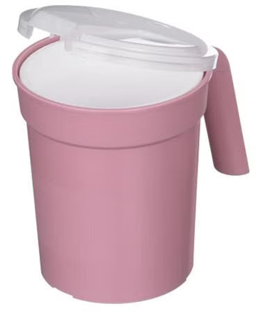 Pitcher and Liner Medegen Cold 28 oz. Dusty Rose Pink #H220-10