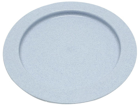 Plate Inner Lip™ Plastic Blue Reusable #62-0110
