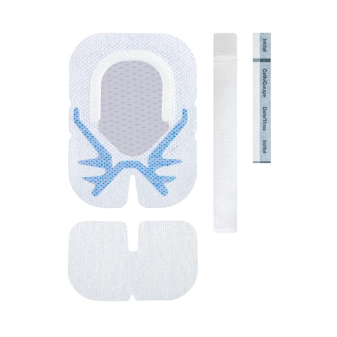 Integrated Securement Dressing Sorbaview SHIELD Fabric / Film Sterile