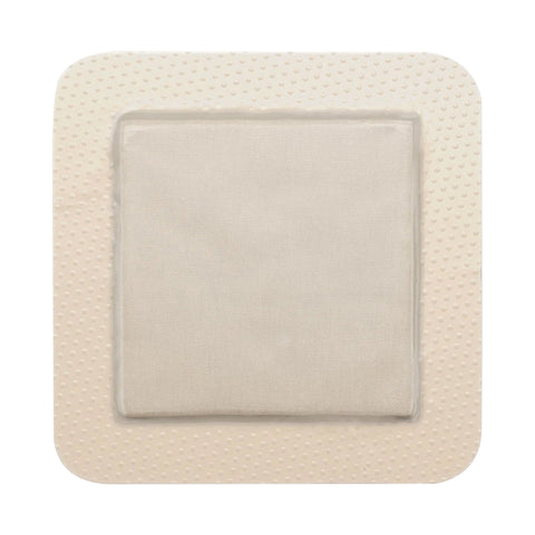 Molnlycke Silver Foam Dressing Mepilex® Border Ag 4 X 8 Inch Rectangle Sterile #395890