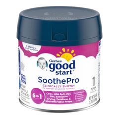 Infant Formula Gerber® Good Start® SoothePro Unflavored 19.4 oz. Canister Powder Fussiness / Gas / Crying