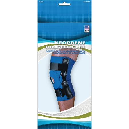 Knee Brace Sport-Aid™ Large 15 to 17 Inch Knee Circumference 12-1/2 Inch Length Left or Right Knee