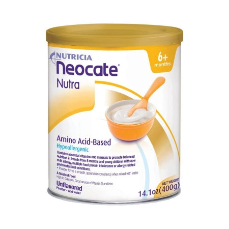 Infant Formula Neocate® Nutra Unflavored 14.1 oz. Can Powder Amino Acid Food Allergies