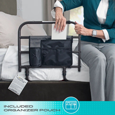Stander Wonder EZ Adjust Bed Rail #8000, 1 EACH
