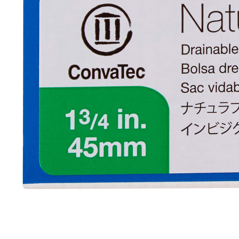 ConvaTec Ostomy Pouch Natura® 416417 + Two-Piece System 12 Inch Length Drainable
