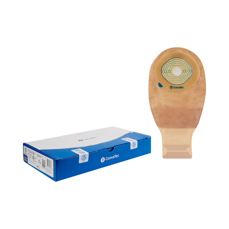 ConvaTec Ostomy Pouch Esteem™ 416718 + One-Piece System 12 Inch Length Trim to Fit 13/16 to 2-3/4 Inch Stoma Drainable