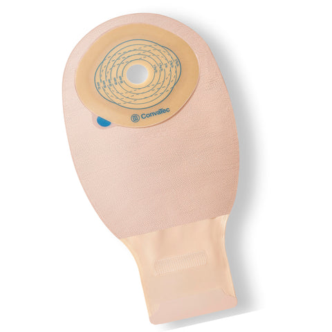 ConvaTec Ostomy Pouch Esteem™ 416721 + One-Piece System 12 Inch Length Trim to Fit 13/16 to 2-3/4 Inch Stoma Drainable