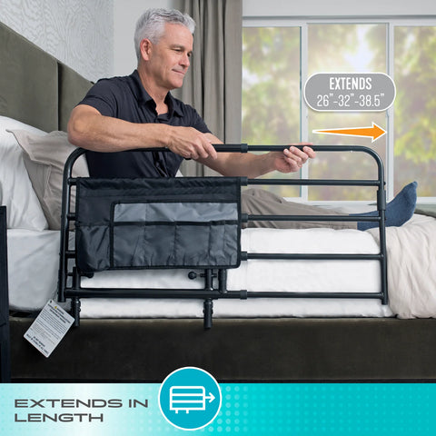 Stander Wonder Pivot Bed Rail Tall #8020, 1 EACH