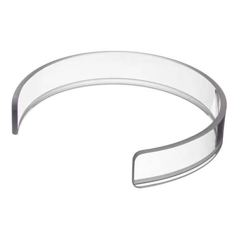Plate Guard Large, Clear, Plastic Food Guard For 8.5 Inch Plates #081003136