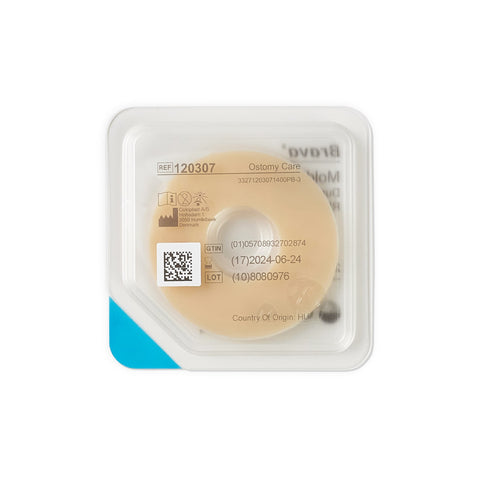 Coloplast® Ostomy Ring Brava® 2 mm Thick, Diameter 2 Inch, Moldable #120307