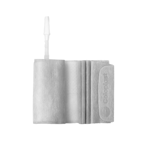 Coloplast Urinary Leg Bag Conveen® Active Without Valve NonSterile 250 mL Vinyl / Flocked #25502