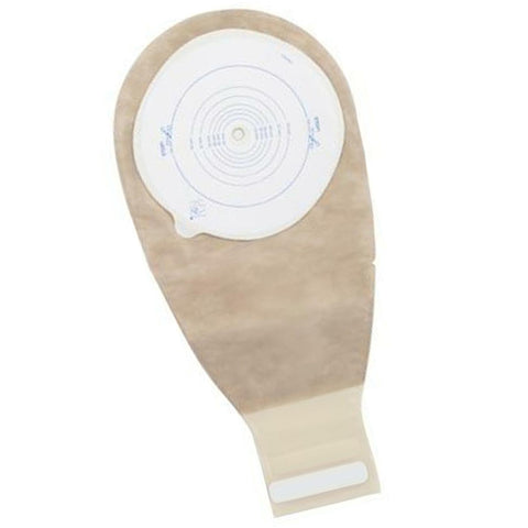 ConvaTec Ostomy Pouch Esteem™ 416908 + One-Piece System 14 Inch Length Trim to Fit 3/8 to 4 Inch Stoma Drainable