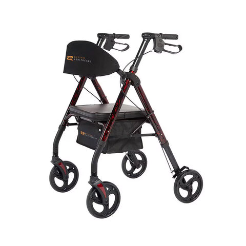 Royal Deluxe Universal - Aluminum 4 Wheel Rollator with Universal Height Adjustment