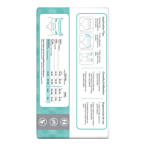 Absorbent Underwear Tranquility® Essential Pull On with Tear Away Seams Adult 2X-Large Unisex Disposable Heavy Absorbency #2608