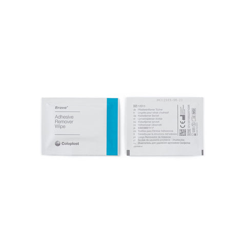 Adhesive Remover Brava® Wipe 30 per Box Alcohol Free #120115
