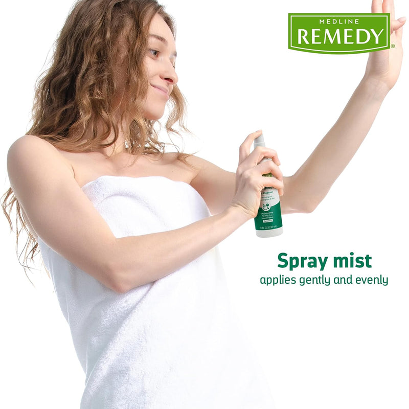 Medline Remedy Essentials No-Rinse Spray Skin Cleanser