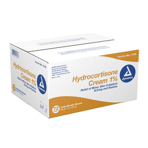 Itch Relief Dynarex 1% Strength Cream 1 oz. Tube #1139