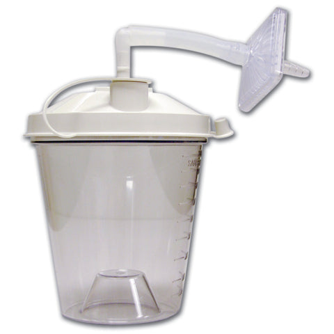 Drive Medical Suction Canister 800 mL Float Valve Shut-Off Lid #610-12B