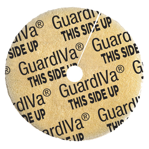 Antimicrobial Hemostatic Dressing Disc GuardIVa® CHG (Chlorhexidine Glutonate) / Sponge 1 Inch Disk with 4.0 mm Hole Diameter Sterile