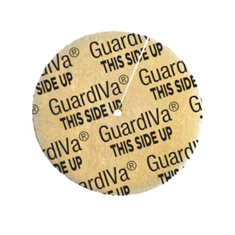 Antimicrobial Hemostatic Dressing Disc GuardIVa® CHG (Chlorhexidine Glutonate) / Sponge 1 Inch Disk with 4.0 mm Hole Diameter Sterile
