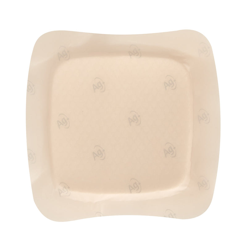 Convec Silver Foam Dressing Aquacel® Ag 4 X 4 Inch Square Sterile#420681