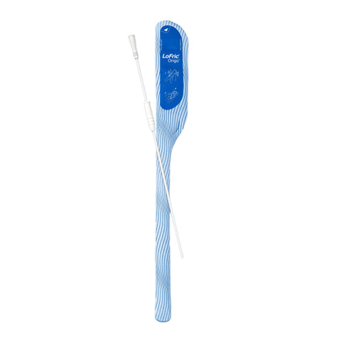 Wellspect Healthcare Urethral Catheter LoFric® Origo™ Coude Tip Hydrophilic Coated Polyolefin-based Elastomer (POBE) 14 Fr. 16 Inch #4441440